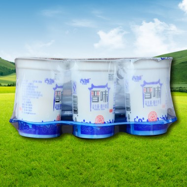 益生菌酸牛奶6连杯