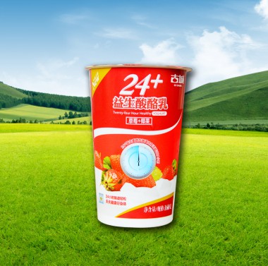 24+草莓+椰果  杯装酸牛奶