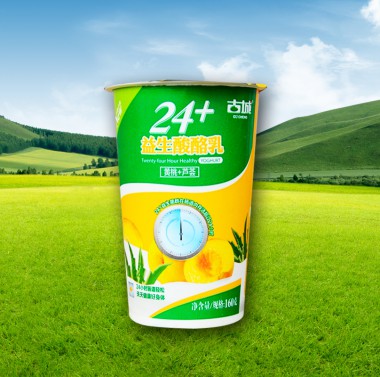 24+黄桃+芦荟  杯装酸牛奶