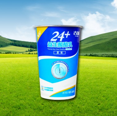 24+原味杯装酸牛奶